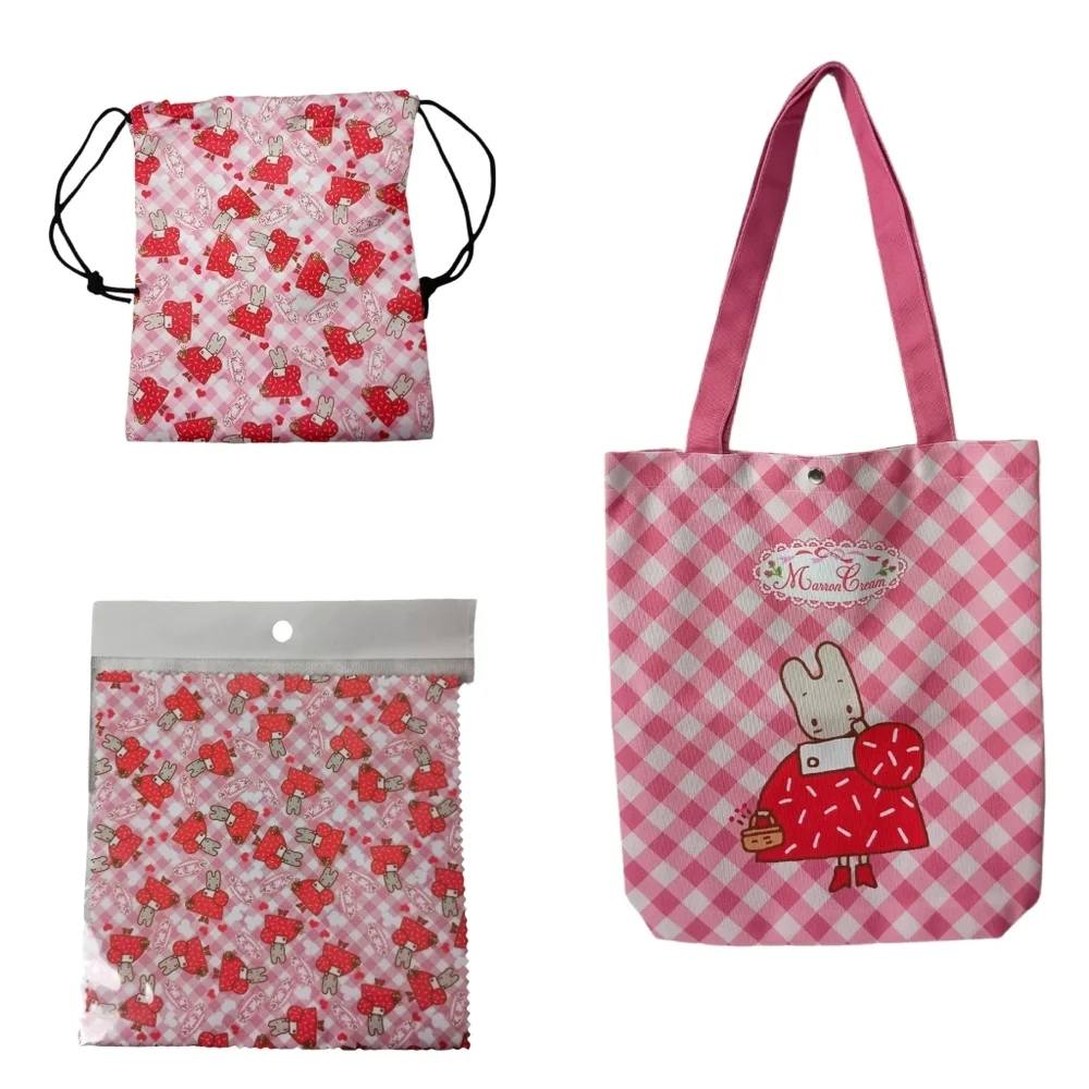 Sanrio Marron Cream Tote Bag Bundle – 3 Pc Set – NWOT/NIP